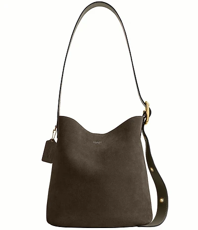 COACH Bleecker Suede Bucket Bag