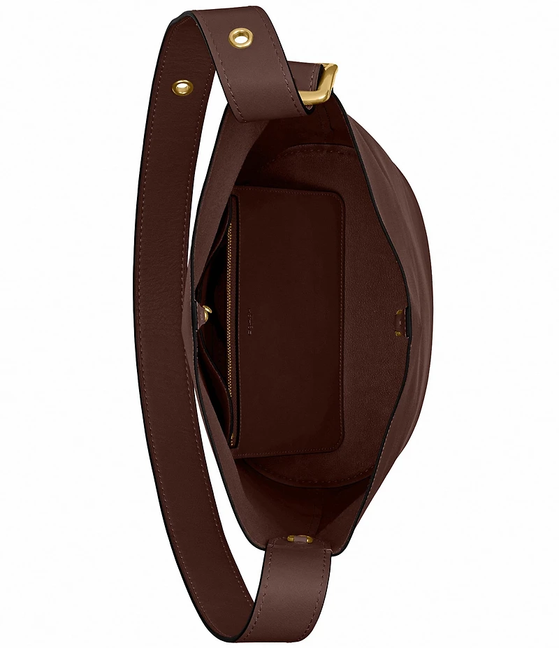 COACH Bleeker Leather Bucket Bag