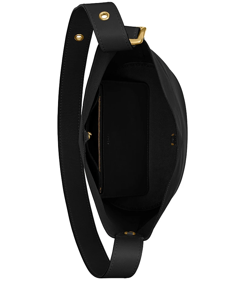 COACH Bleeker Leather Bucket Bag