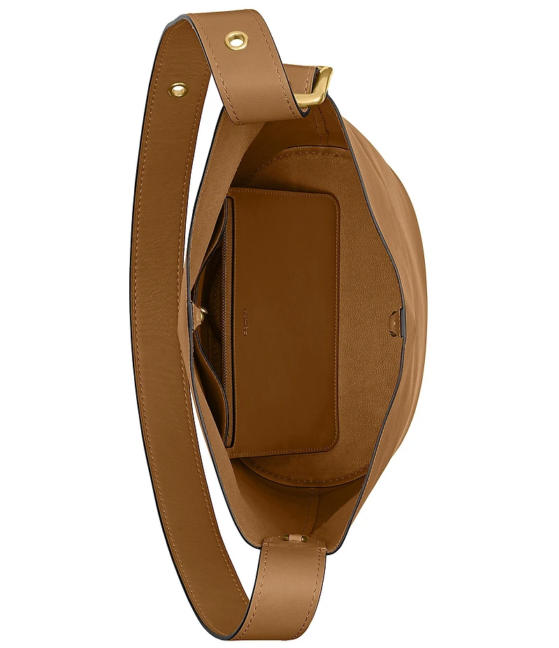 COACH Bleeker Leather Bucket Bag