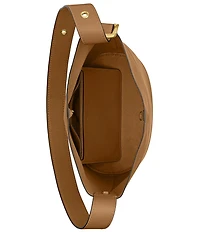 COACH Bleeker Leather Bucket Bag