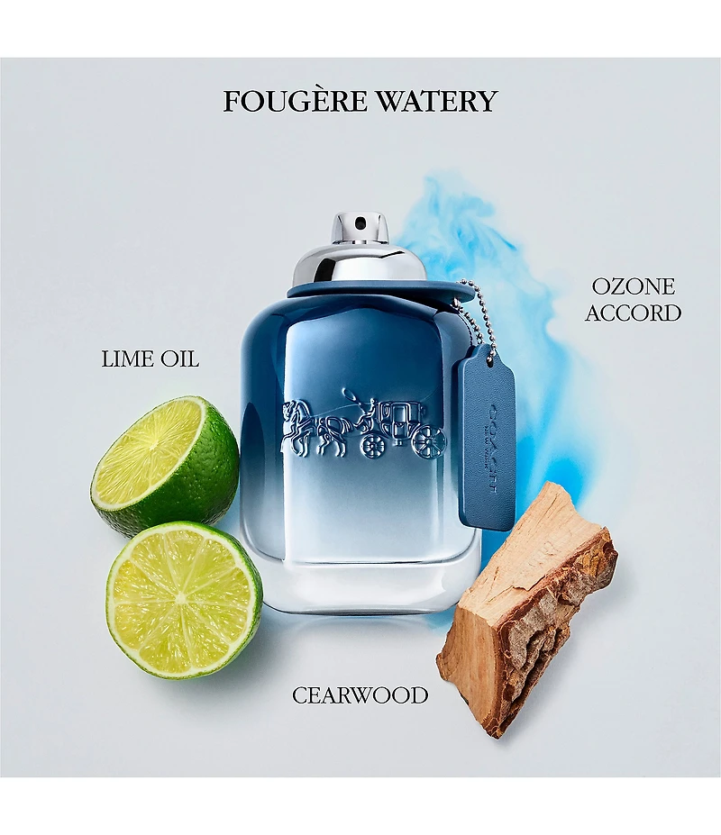 COACH Blue Eau de Toilette 3-Piece Gift Set