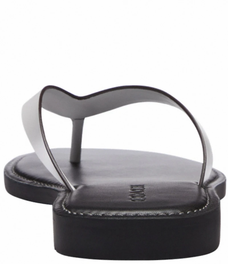 COACH Brianna Leather Flip Flop Sandals