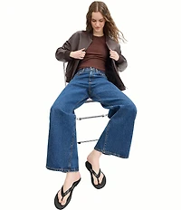 COACH Brianna Leather Flip Flop Sandals