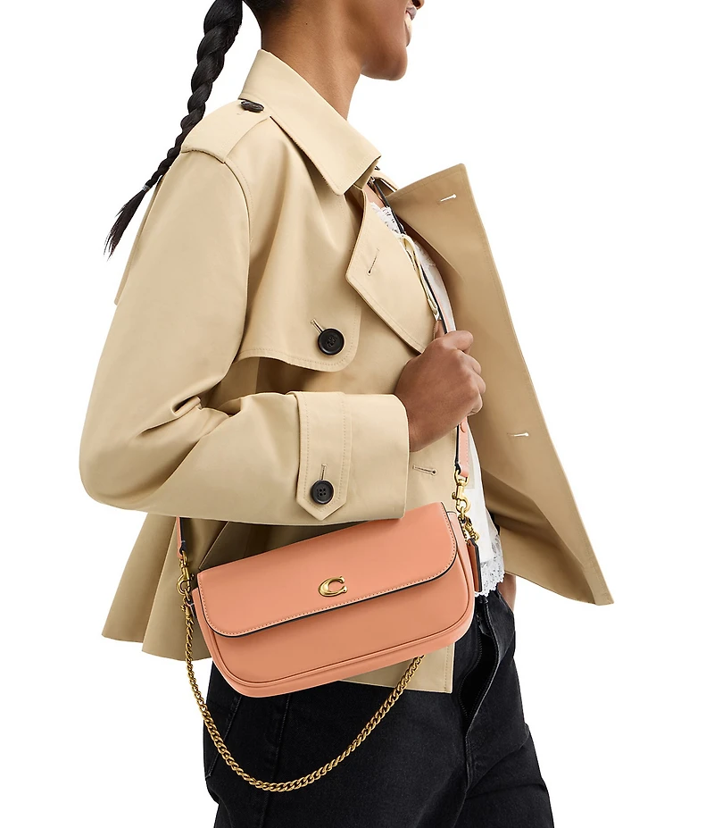 COACH Brook Flap Chain Bag