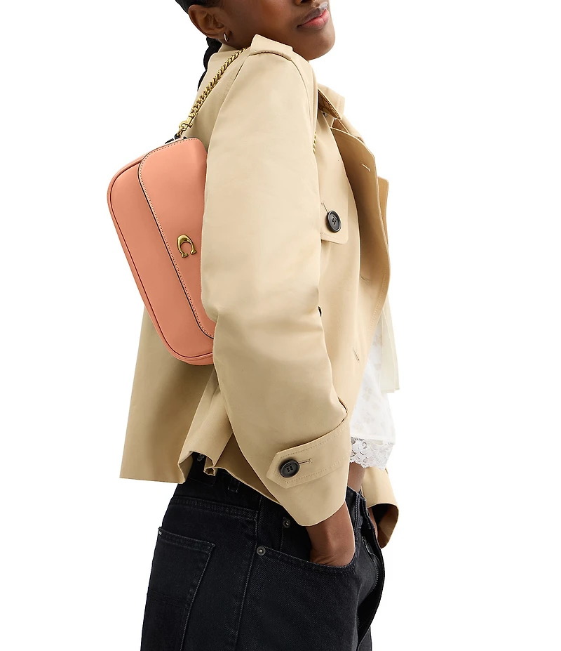 COACH Brook Flap Chain Bag