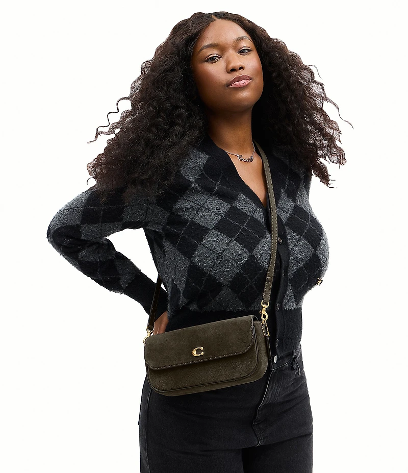 COACH Brook Flap Chain Shoulder Bag