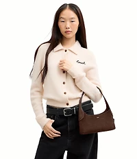 COACH Brooklyn 26 Suede Shoulder Bag