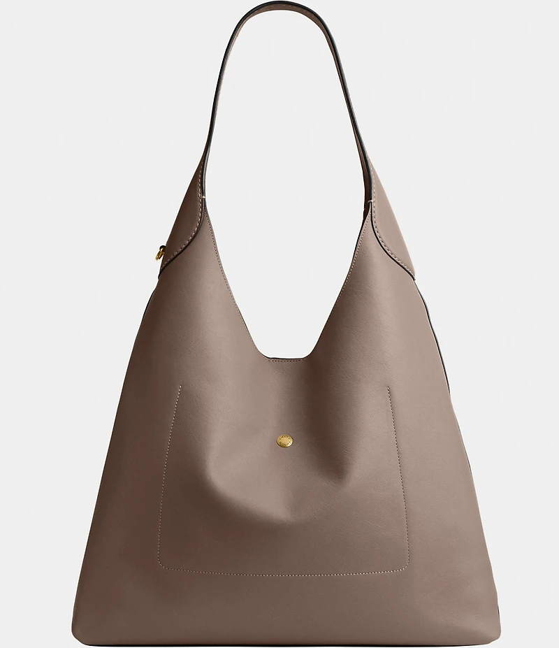 COACH Brooklyn 39 Leather Hobo Tote Bag