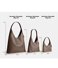 COACH Brooklyn 39 Leather Hobo Tote Bag