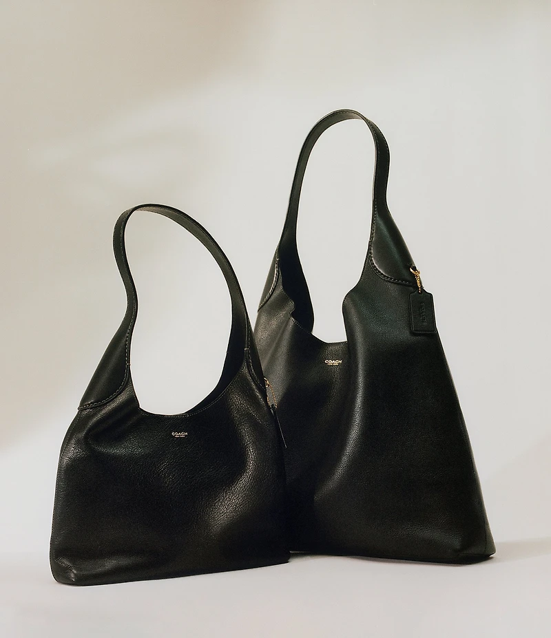 COACH Brooklyn 39 Leather Hobo Tote Bag