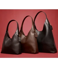 COACH Brooklyn 39 Leather Hobo Shoulder Bag