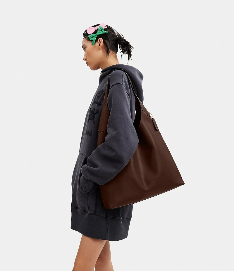 COACH Brooklyn 39 Leather Hobo Tote Bag