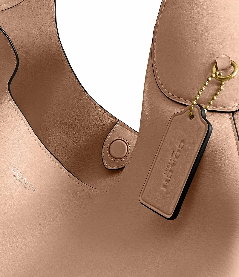COACH Brooklyn 39 Leather Hobo Tote Bag