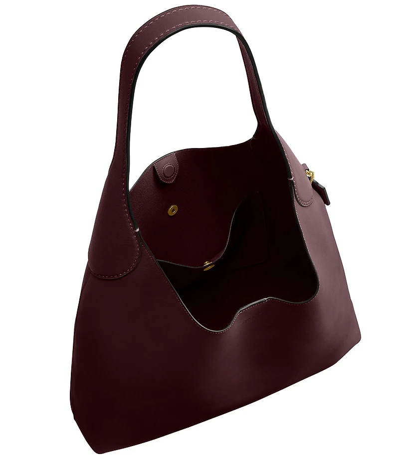 COACH Brooklyn 39 Leather Hobo Tote Bag