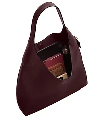 COACH Brooklyn 39 Leather Hobo Tote Bag