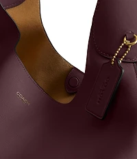 COACH Brooklyn 39 Leather Hobo Tote Bag