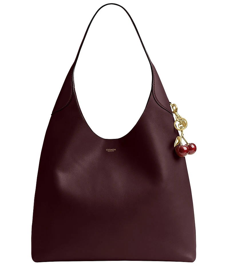 COACH Brooklyn 39 Leather Hobo Tote Bag