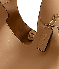 COACH Brooklyn 39 Leather Hobo Tote Bag