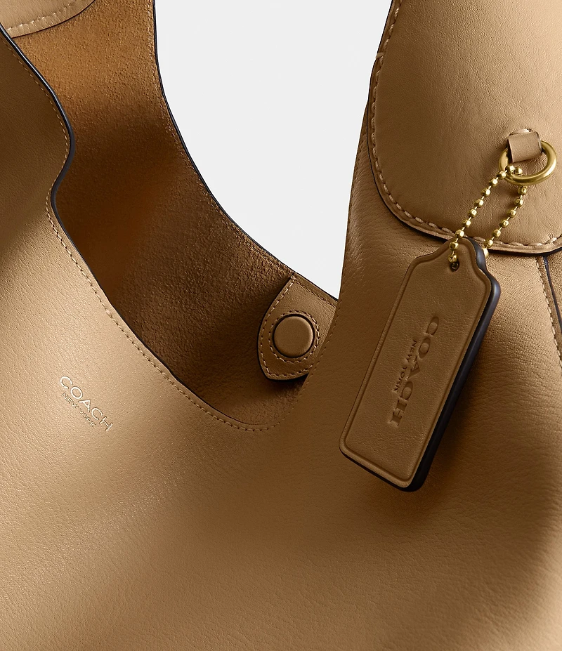 COACH Brooklyn 39 Leather Hobo Shoulder Bag