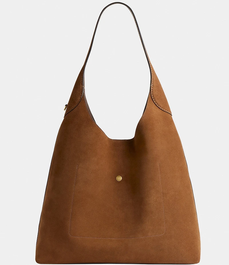 COACH Brooklyn 39 Suede Shoulder Bag