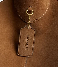 COACH Brooklyn 39 Suede Shoulder Bag