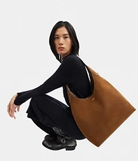 COACH Brooklyn 39 Suede Shoulder Bag