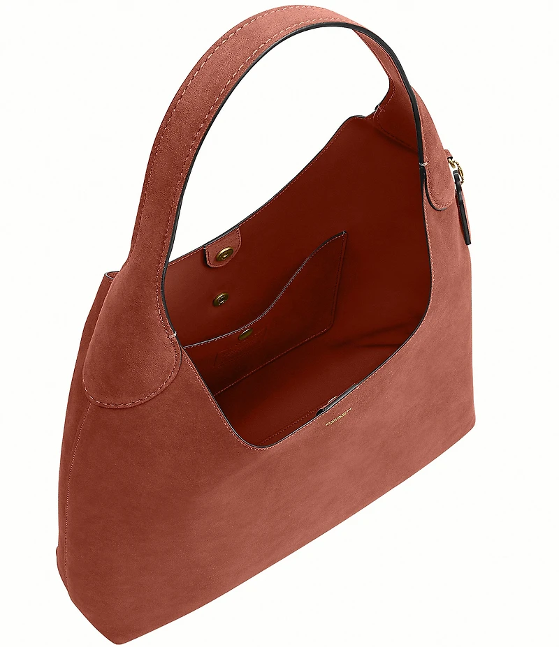COACH Brooklyn Suede Shoulder Bag 39