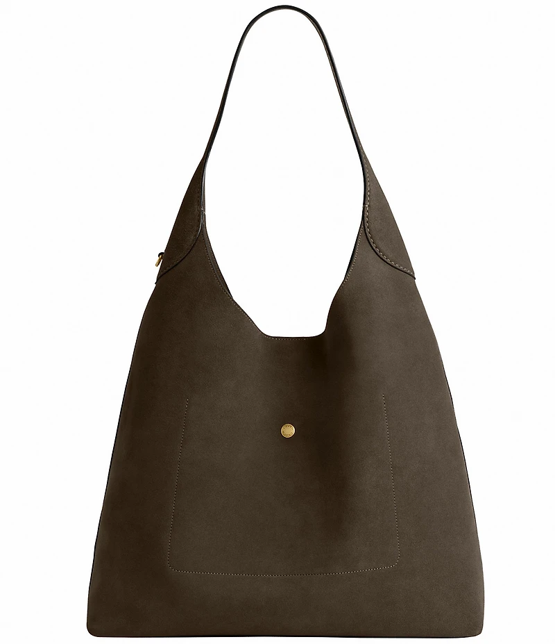 COACH Brooklyn 39 Suede Shoulder Bag