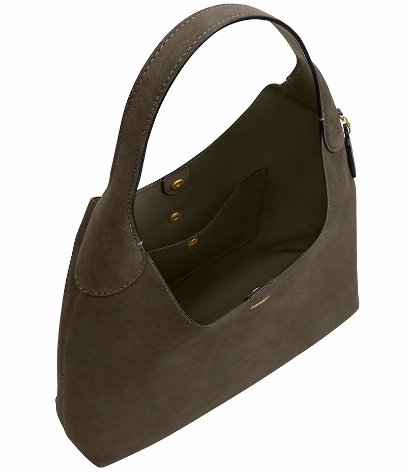 COACH Brooklyn 39 Suede Shoulder Bag