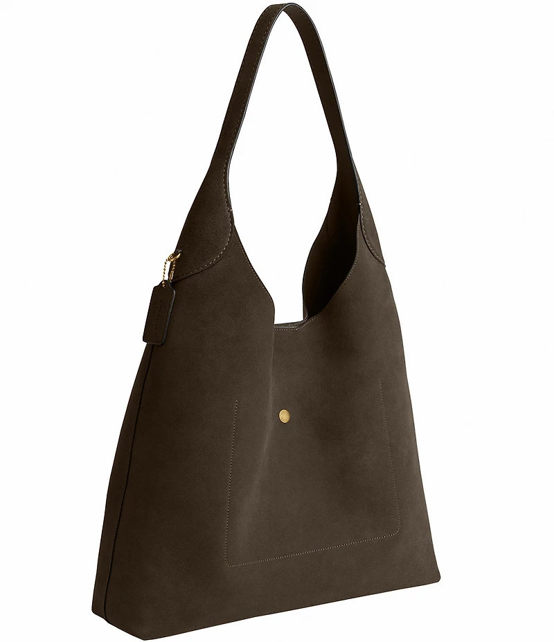 COACH Brooklyn 39 Suede Shoulder Bag