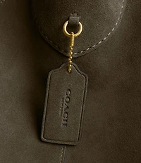 COACH Brooklyn 39 Suede Shoulder Bag