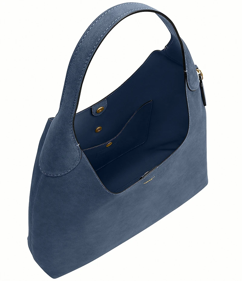 COACH Brooklyn Suede Shoulder Bag 39