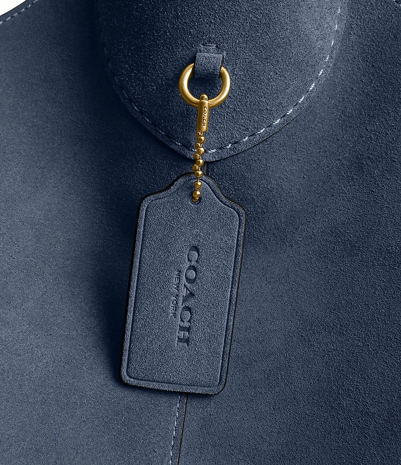 COACH Brooklyn Suede Shoulder Bag 39