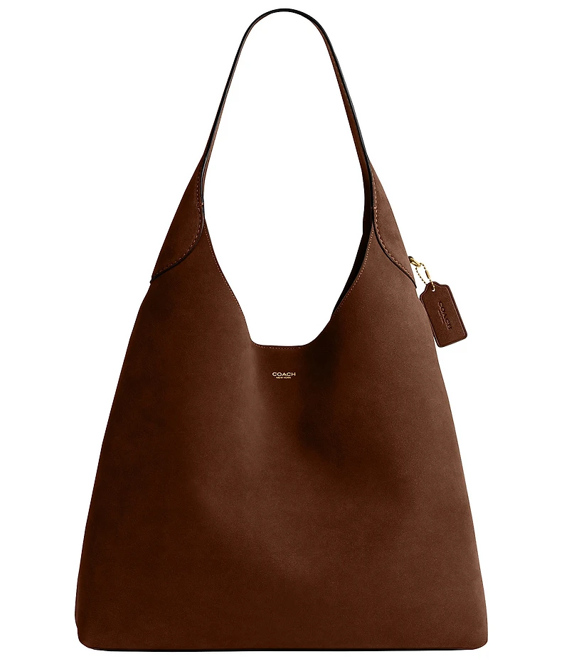 COACH Brooklyn 39 Suede Shoulder Bag