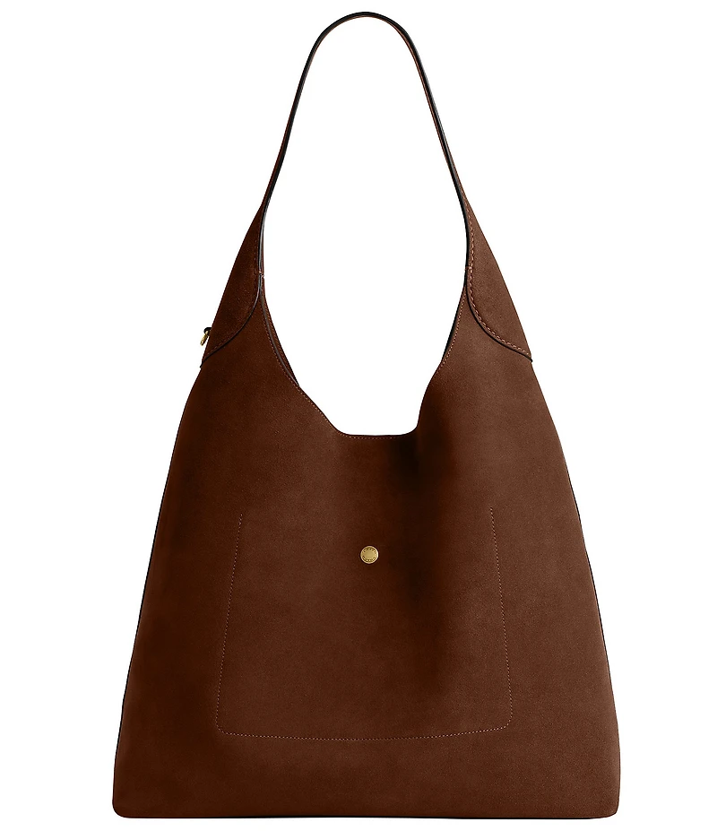 COACH Brooklyn 39 Suede Shoulder Bag