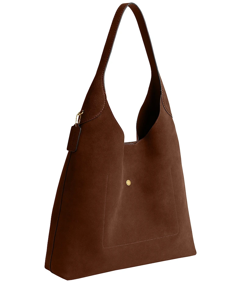 COACH Brooklyn 39 Suede Shoulder Bag
