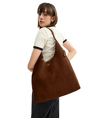 COACH Brooklyn 39 Suede Shoulder Bag