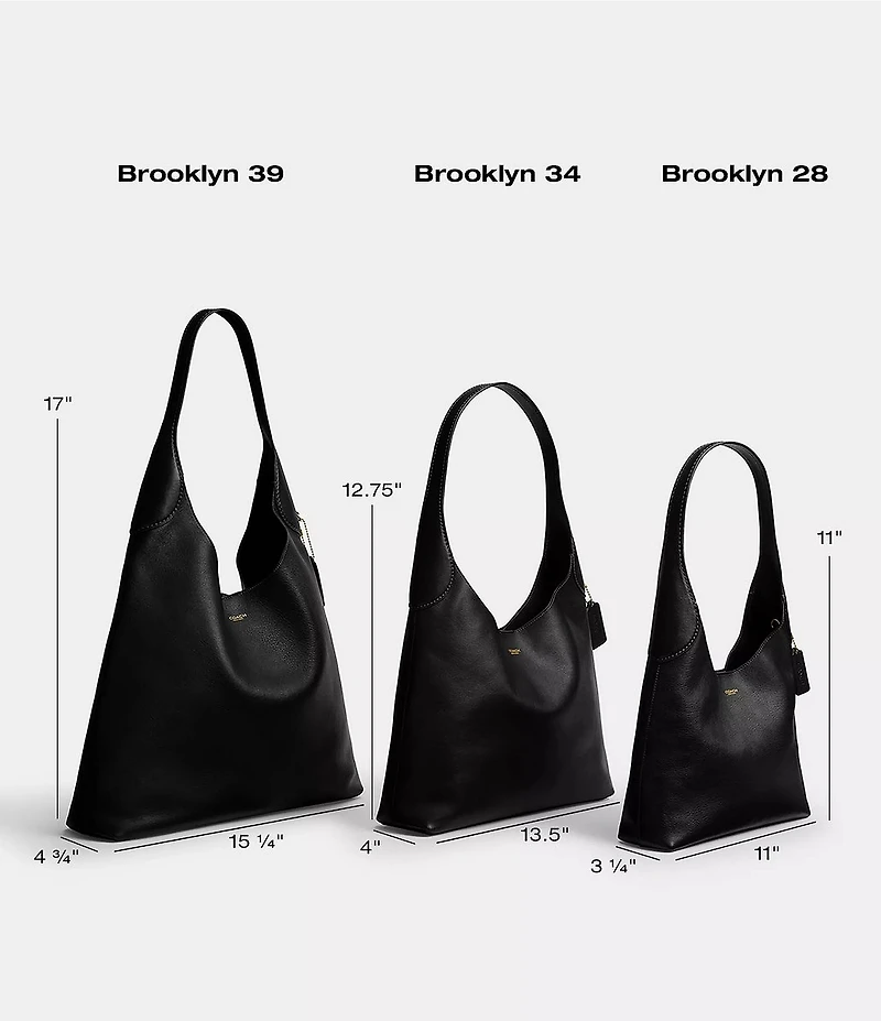 COACH Brooklyn Hobo Shoulder Bag 34