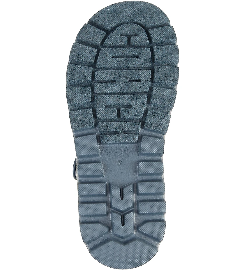 COACH Brynn Denim Hook-and-Loop Sandals