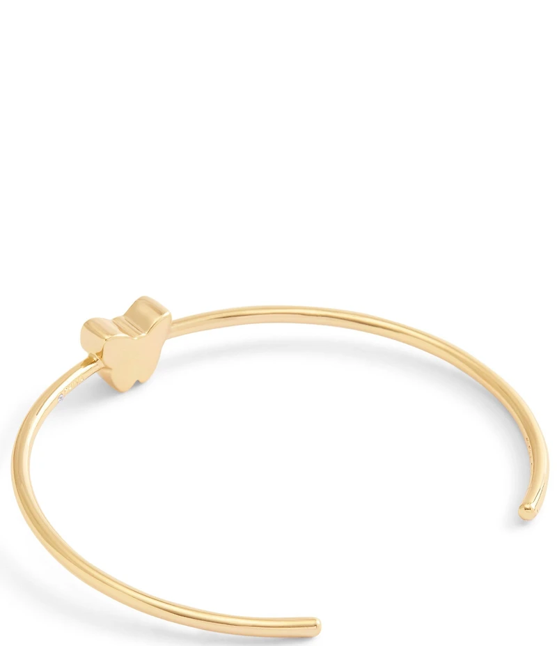 COACH Butterfly Thin Cuff Bracelet
