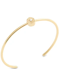 COACH Floral Thin Cuff Bracelet