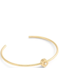 COACH Floral Thin Cuff Bracelet