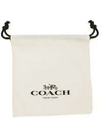 COACH Floral Thin Cuff Bracelet