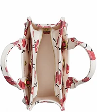 COACH Cargo Cherry Print Canvas Tote Bag 20