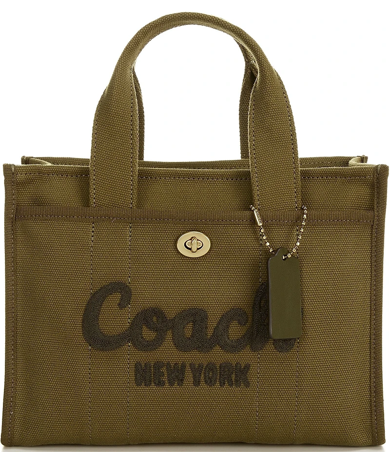 COACH Small Cargo 26 Canvas Tote Bag