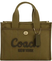 COACH Small Cargo 26 Canvas Tote Bag