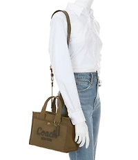 COACH Small Cargo 26 Canvas Tote Bag