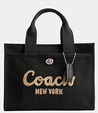 COACH Small Cargo 26 Canvas Tote Bag
