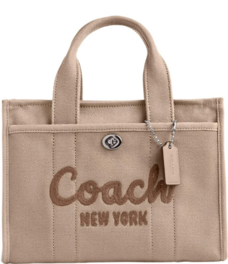 COACH Small Cargo 26 Canvas Tote Bag